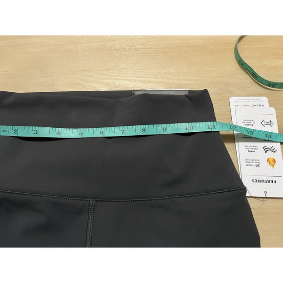 NWT RBX Terrain Gray Leggings Womens XS Fleece Lined Heat Active - Picture 7 of 11